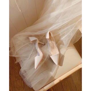 Giầy nữ👠FreeShip👠 Giày cao gót Nũ gót nhọn 7f bít mũi (video + ảnh thật)
