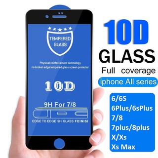 KÍNH CƯỜNG LỰC 10D FULL MÀN LOẠI CAO CẤP CHO IPHONE SIÊU MỎNG