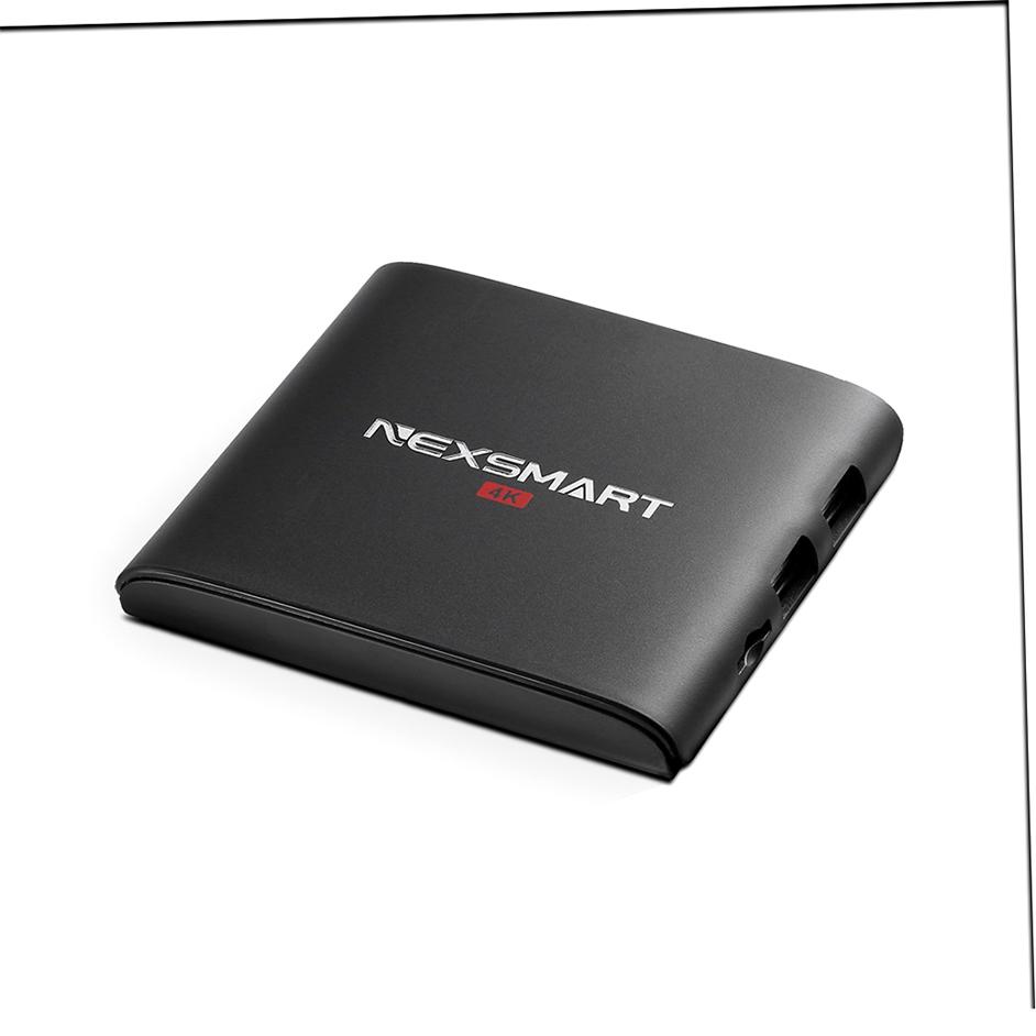Thiết Bị Chuyển Đổi Tv Thường Thành Smart Tv Nexsmart1 + 8 Android Ott Smart Tv Box 4k Hd 1gb 8gb Black Us Eu Uk