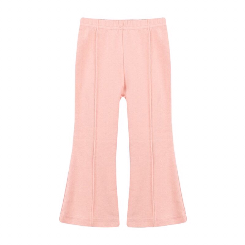 Quần loe Bebezoo cotton 3 màu cho bé
