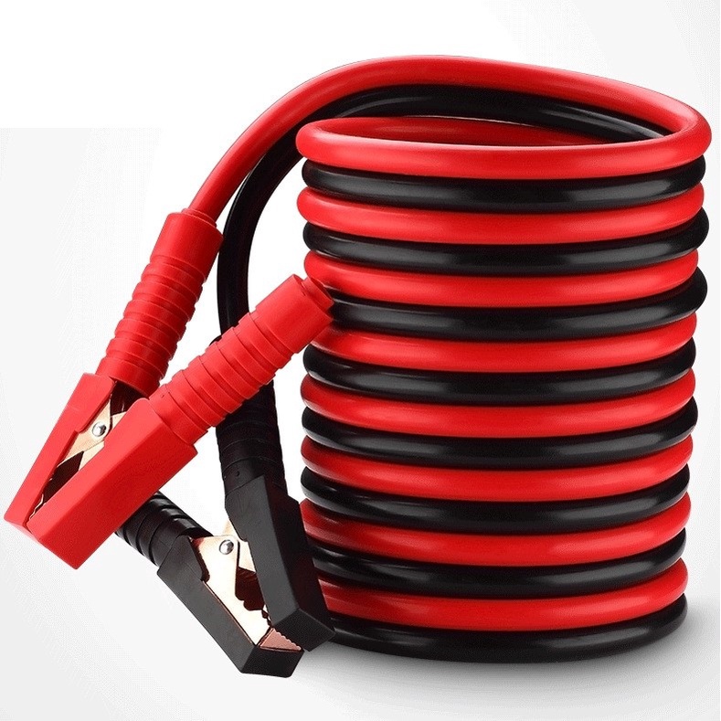 Dây câu bình ắc quy siêu to, kích bình ô tô cao cấp, dây kích điện ác quy cứu hộ 4m 2000AMP