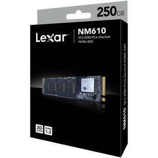 Ổ cứng ssd lexar nm610 m.2 2280 nvme 250gb - hàng chính hãng
