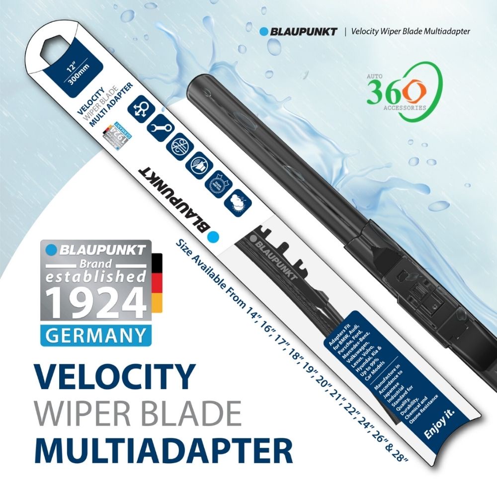 Gạt mưa ô tô cao cấp chính hãng cần gạt mưa ô tô móc U dùng chung cho xe du lịch xe tải Blaupunkt Velocity