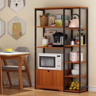 KỆ BẾP BẰNG GỖ 5 TẦNG