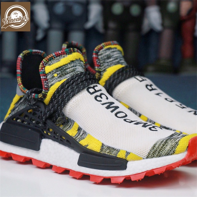 SALE NEW | Bán Chạy | Giày NMD HUMAN RACE 3MPOWB vàng nâu đế đỏ thể thao nam, nữ đi chơi phố . 2020 2020 WT