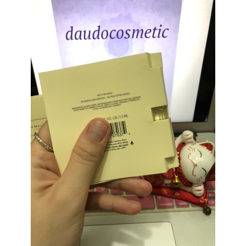 Nước hoa Jo Malone Peony & Blush Suede - English Pear & Freesia, Wood Sage 1.5ml