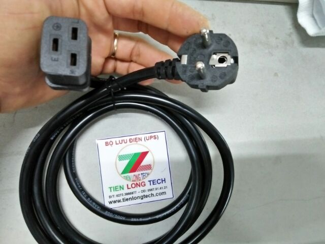 DÂY NGUỒN C19 DÙNG CHO BỘ LƯU ĐIỆN
