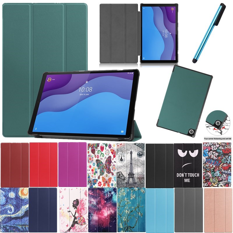 Bao Da Nắp Gập In Hình Đẹp Mắt Cho Lenovo Tab M10 Hd (2Nd Gen) Tb-X306F / Tb-X306X