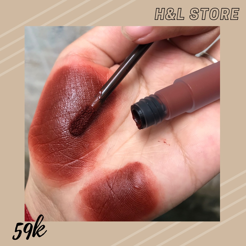 Son kem lì Holdlive nắp tím đỏ nâu