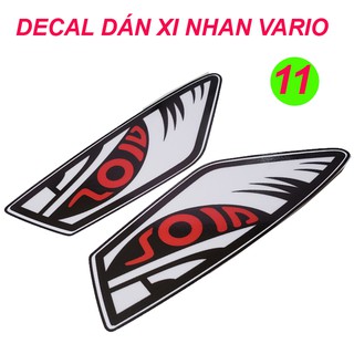 DECAL DÁN MẮT ĐEN PHA VARIO M9-M12