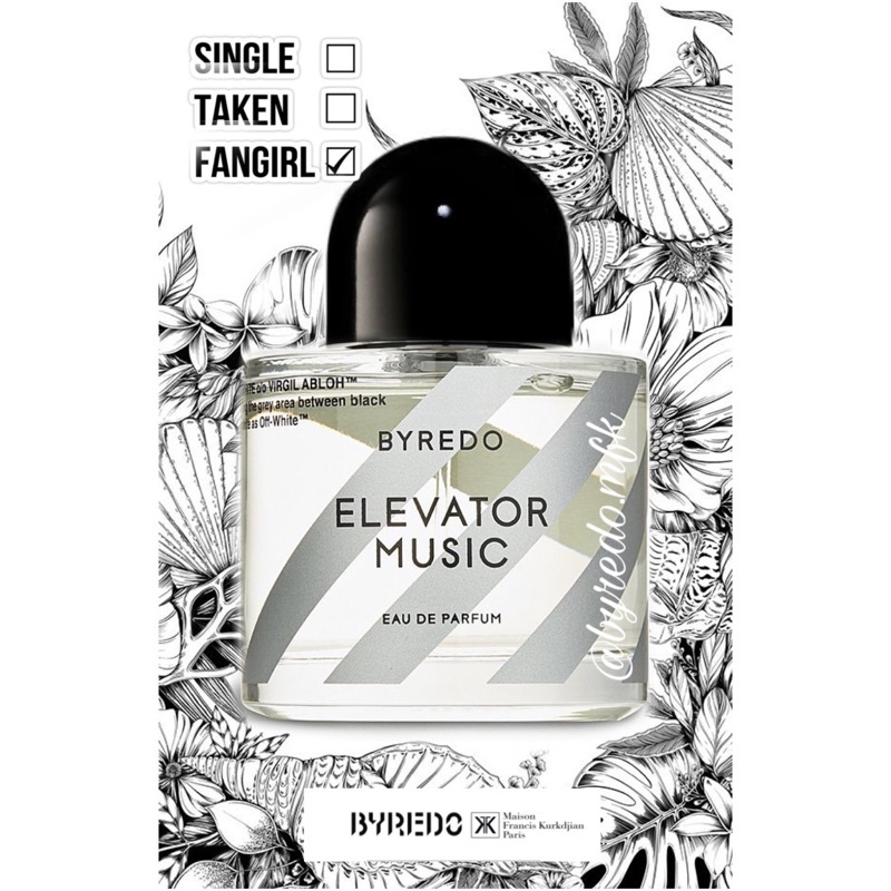 Nước hoa Byredo Elevator Music Edp Tester 5ml/10ml | BigBuy360 - bigbuy360.vn