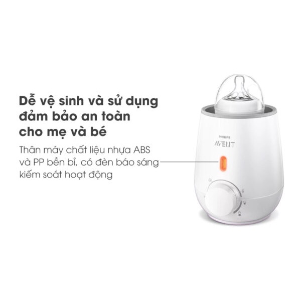 Máy hâm sữa và thức ăn bằng điện Philips Avent SCF 355/07 Hàng chính hãng