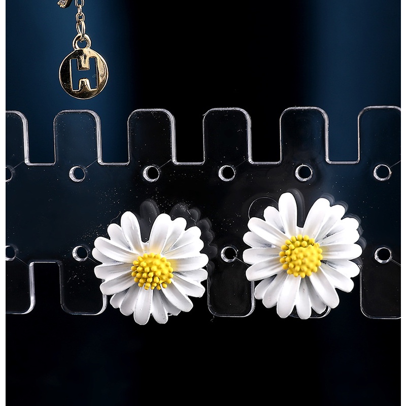 Giá trưng bày hoa tai/trang sức bằng acrylic có thể gập lại tiện dụng