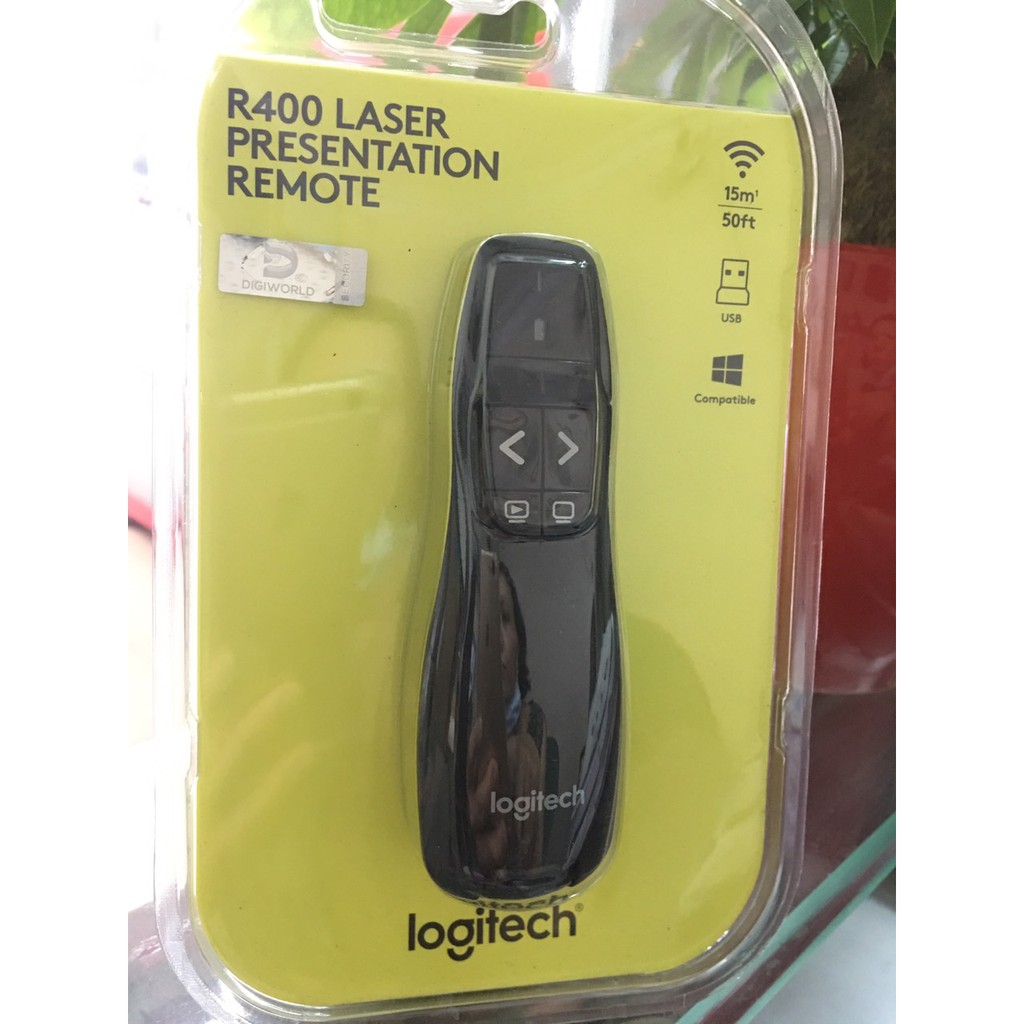 BÚT TRÌNH CHIẾU LOGITECH R400 (R400 laser presentation remote)