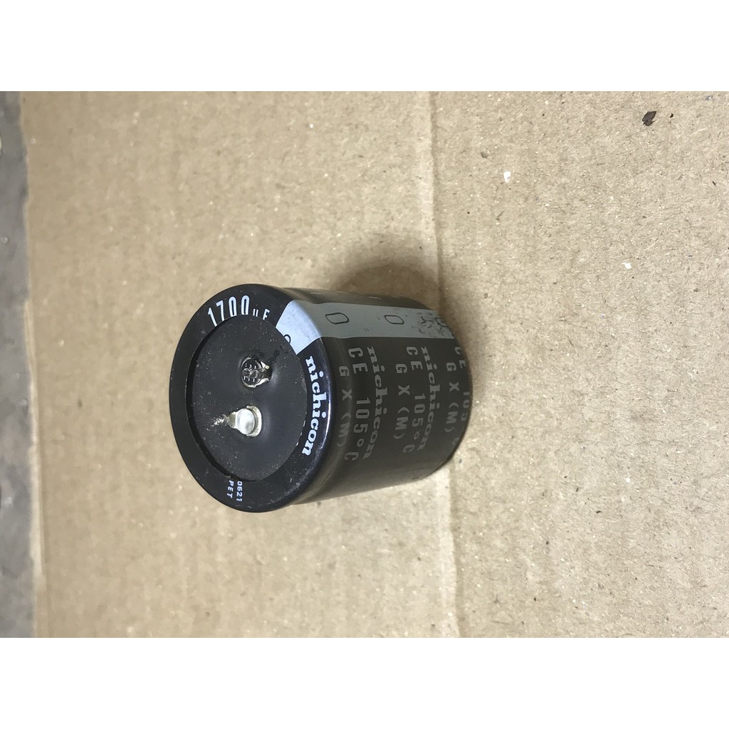 Tụ hóa tụ phân cực, tụ sừng 1700uF 200V tháo máy