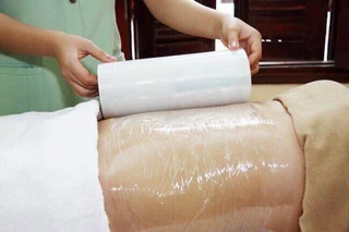 Cuộn nilon cuốn bụng - Hỗ trợ giảm bụng