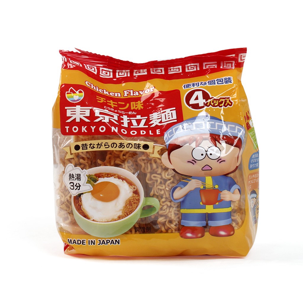 Mỳ Ăn Liền Tokyo 120g Đủ Vị Nhật Bản (Date T8/2020) - Vị Gà