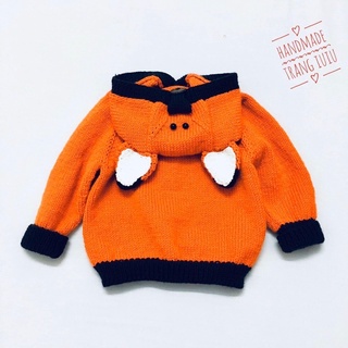áo khoác bé cáo handmade trang iuiu size 0-6 tháng