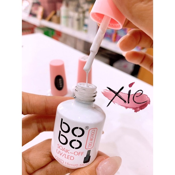 SƠN GEL TRẮNG / ĐEN BOBO - XIE dụng cụ nail&amp;mi ❤️