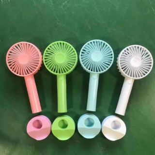 QUẠT MINI CẦM TAY CÓ ĐẾ ĐỂ BÀN