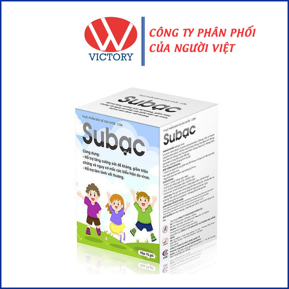 Cốm SuBạc - Phòng Ngừa Bị Thủy Đậu, Tay Chân Miệng, Bệnh Ngoài Da Ở Trẻ Em