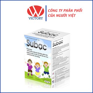 Cốm SuBạc - Phòng Ngừa Bị Thủy Đậu, Tay Chân Miệng, Bệnh Ngoài Da Ở Trẻ Em