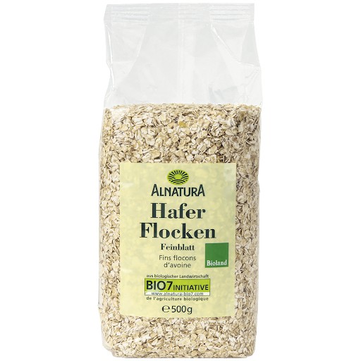 Yến mạch cán vỡ Hafer Flocken 500gr, 5 phút ăn liền