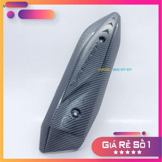 PHU KIEN TRANG TRI XE MAY GIA RE !!!!! ỐP CHE PÔ VISION (2019) SƠN CARBON