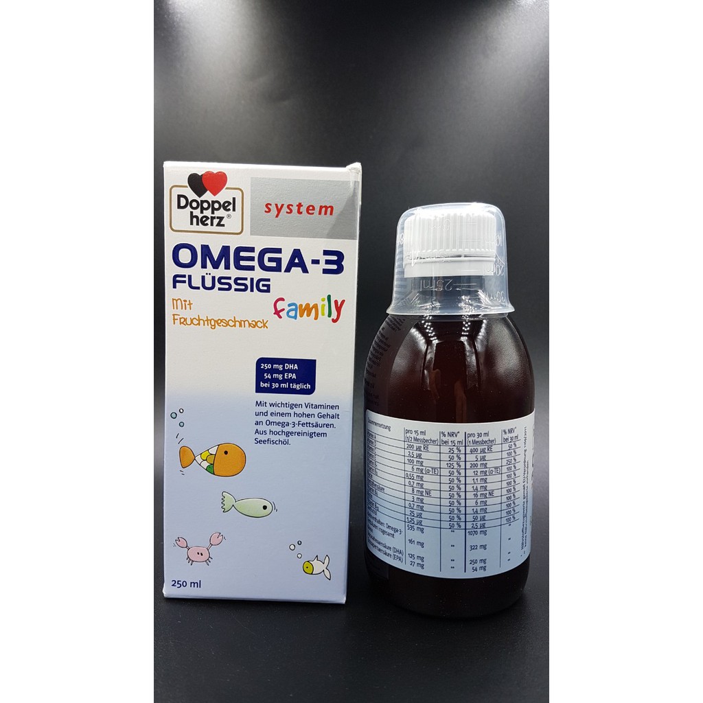 Đồ uống Omega3 Family 250ml của Đức