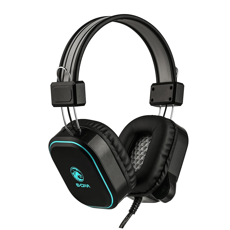 Tai nghe Gaming E-DRA EH401 - Đèn Led RGB cực sáng - Bass cực căng - Dùng Được Cho Điện Thoại - Bảo hành 1 Năm