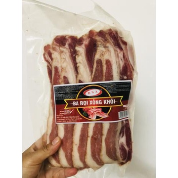 Thịt ba rọi xông khói gói 500g