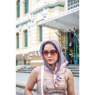 Khăn lụa vuông bandana, khăn lụa đa năng