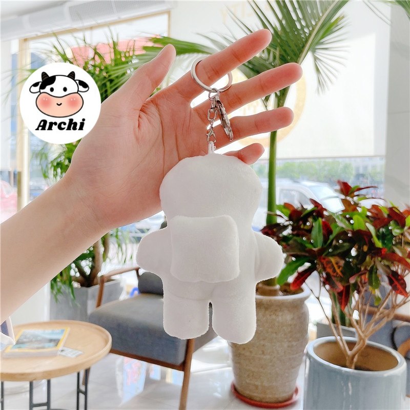 Móc khoá, móc cài balo hình gấu đeo túi