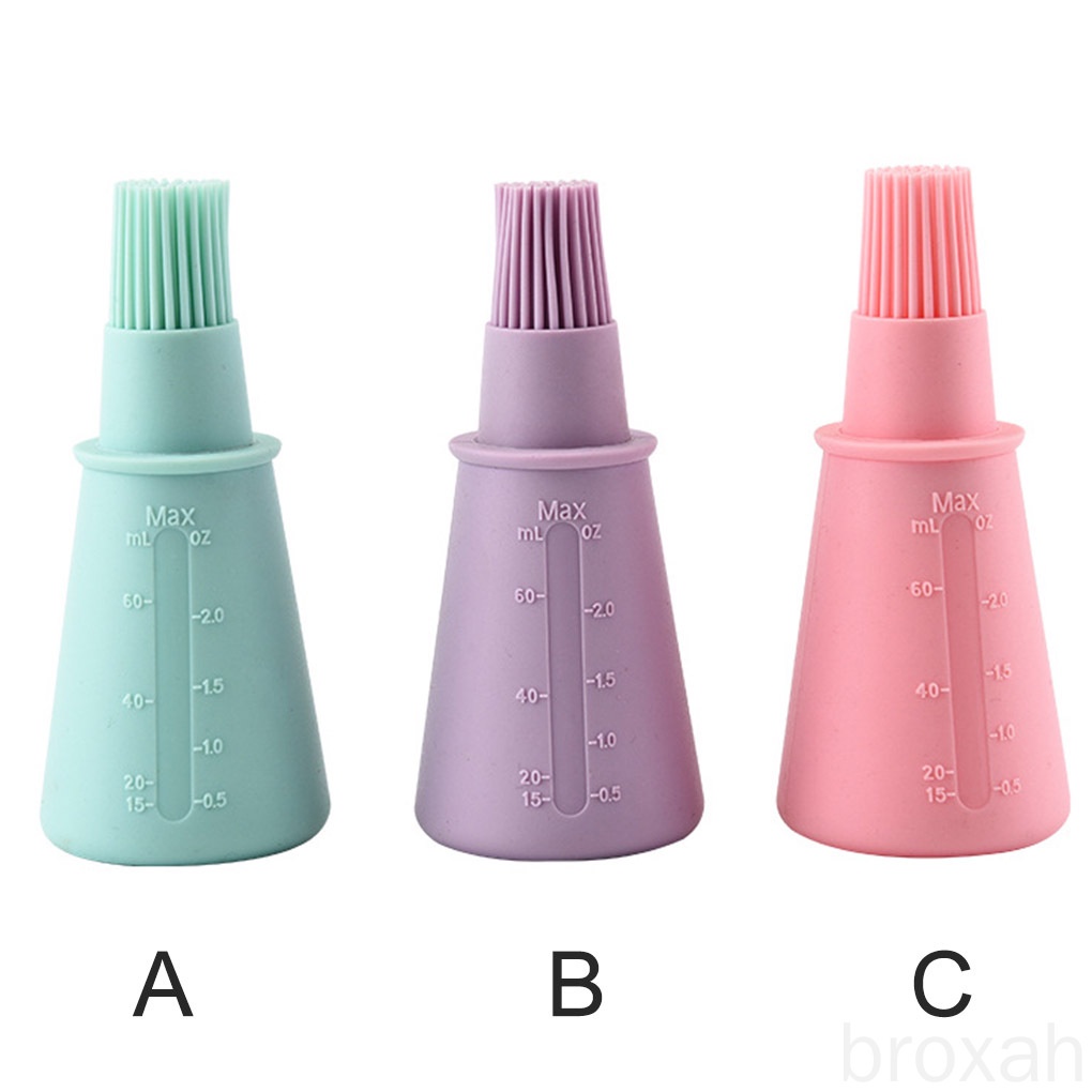 Cọ Silicone Trong Suốt Phết Dầu Làm Bánh Chịu Nhiệt Không Cần Dùng Trong Nhà Bếp