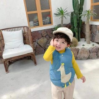 Áo phao gile cho bé