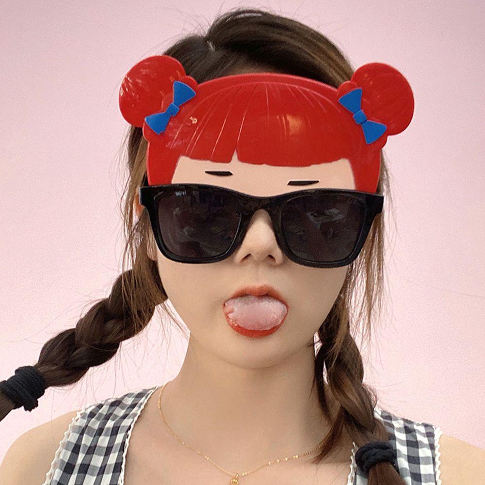 Mắt Kính Nhựa Hình Trái Tim Thời Trang Hàn Quốc Dành Cho Bé Gái