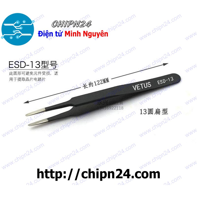 [1 CÂY] Nhíp thẳng ESD-13 ESD13