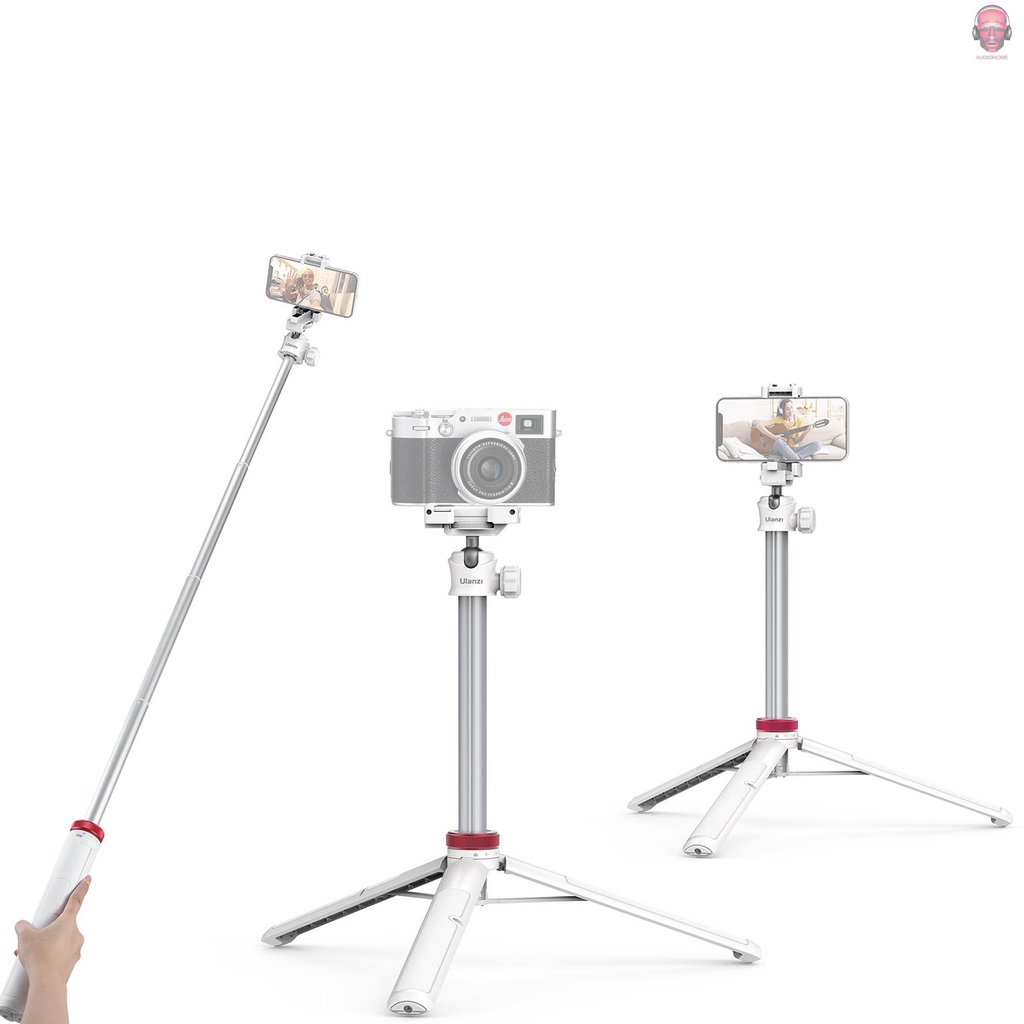 Giá đỡ ba chân Ulanzi MT-44 mini có thể kéo dài linh hoạt đầu xoay 360 độ chịu lực nặng 1.5kg cho điện thoại/ máy ảnh