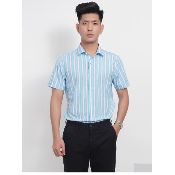 Áo sơ mi nam ngắn tay Aristino ASS067S8