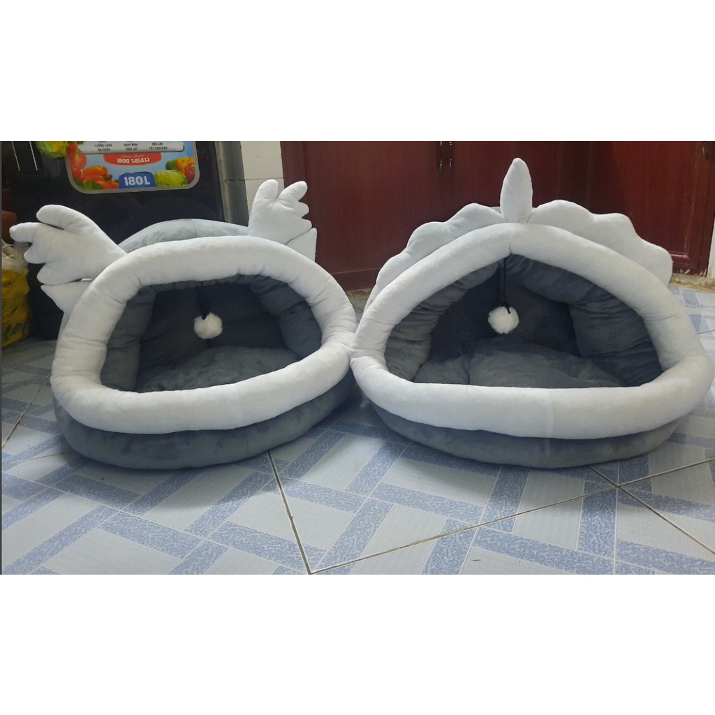 nhà lồng cho chó mèo thu đông ấm áp size 8kg