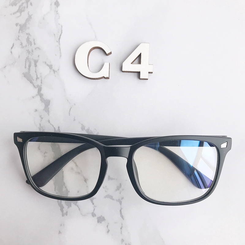 Kính Mát Chống Ánh Sáng Xanh Phong Cách Hàn Quốc