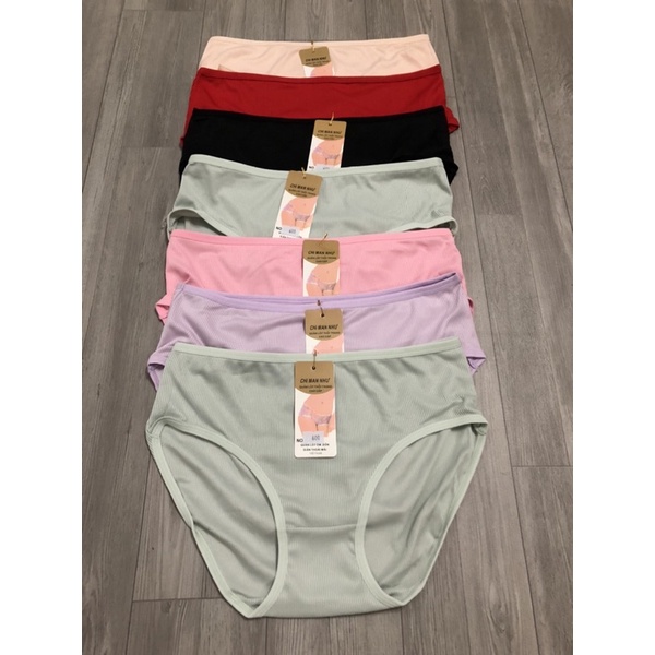 Combo 5 Quần lót bigsize mẫu LO1