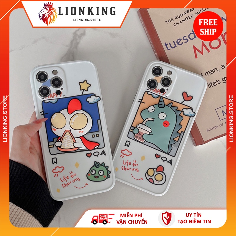 Ốp lưng iphone 6plus 6splus 7 plus 8plus X Xr XsM 11 12 13 Promax - MANGO209 - LionKingStore