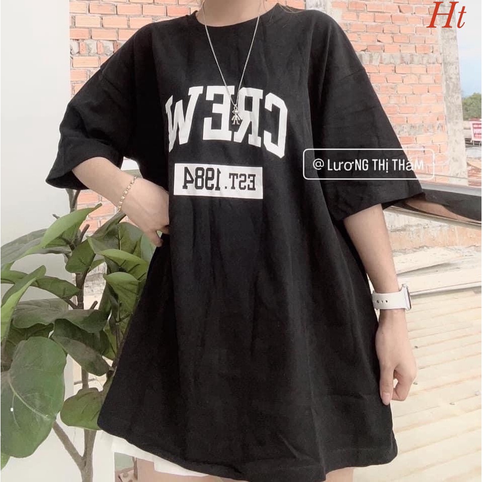 [ RẺ VÔ ĐỊCH] Áo phông unisex nam nữ, áo phông crew phong cách hiện đại