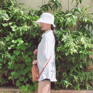 [Có Size Ngực < 118cm] Áo Sơ Mi Nữ - Form Áo Giấu Quần