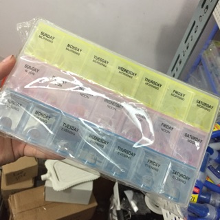 Set 15 hộp nhựa 3 màu