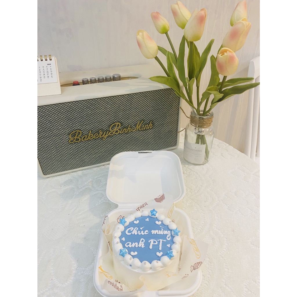 Bánh sinh nhật mini Bento Cake Korea mini Cake bánh Gato mini