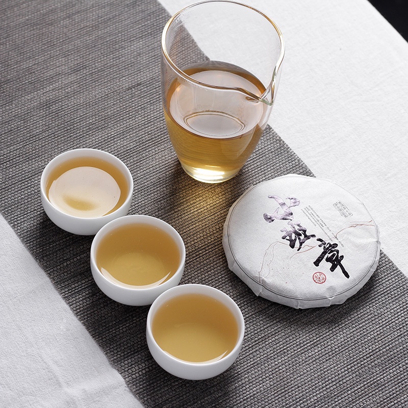 Bánh Trà Phổ Nhĩ Sống Vân Nam Tiểu Ban Chương 100 gram (Năm 2018)