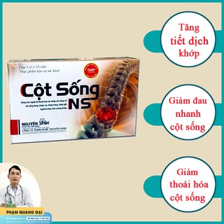 CỘT SỐNG NGUYÊN SINH - giảm đau cột sống, giảm đau xương khớp
