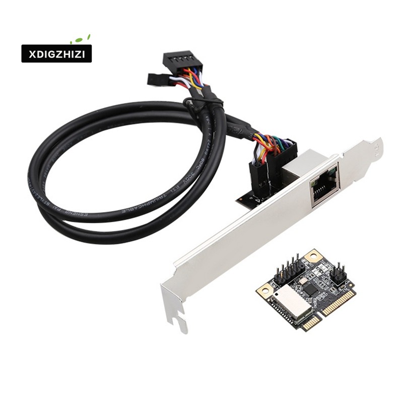 Card Mini Pci-E Sang Gigabit Ethernet 1000m Rj45 Port Sang Mini Rtl8111H